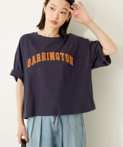 AMERICAN HOLIC アソートサガラ刺繍Tシャツ ネイビー