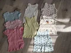 ミッキーマウス ベビー肌着 8点セット　80cm　90cm