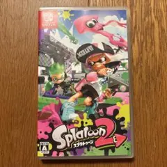Nintendo Switch Splatoon 2 ソフト＋ステッカーセット