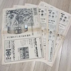 超入手困難】スポーツ新聞 日刊スポーツ1997年平成3年10月 広島カープ