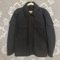 Old Navy ミリタリーウールジャケット ダークグレー