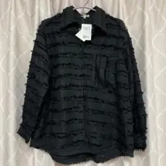新品タグ付き　BEAUTY&YOUTH ユナイテッドアローズ　フリンジシャツ