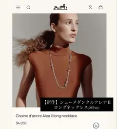 シェーヌダンクルアレアⅡ ネックレス希少 - メルカリ