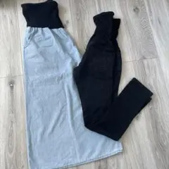 マタニティーパンツM 2枚セット