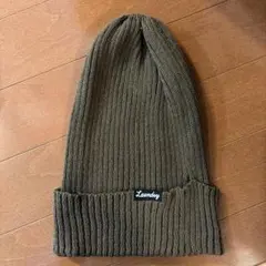 LAUNDRY ランドリー ニット帽 カーキ