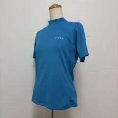 LANVIN SPORT モックネックシャツ ライトブルー 40 - メルカリ