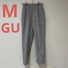 【匿名配送】GU スラックス　グレー　M