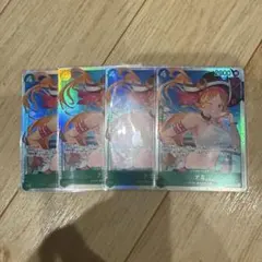 ワンピースカード　ナミ　SR OP14-031　4枚セット