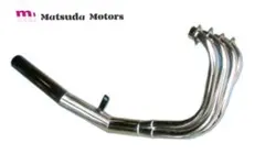 小鉄管/cb250n/400n/メガホンマフラー120φ/新品未使用品/ - メルカリ