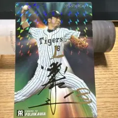 プロ野球チップス 阪神タイガース 藤川球児監督 現役時代サイン箔付き