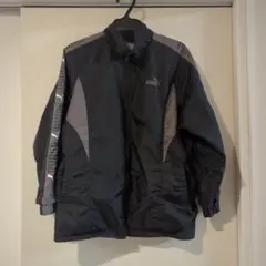 PUMAプーマウインドブレーカー黒グレー