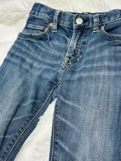 GAPデニムブルー ストレートパンツ 130cm