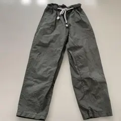 GU カーキ　ウエストゴムパンツ 140 長ズボン　女の子　男の子　キッズ