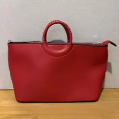 ZARA ハンドバッグ 赤 2WAY