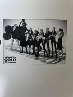 「美品」ワンピース　映画GOLD セブン限定ポスター即購入OK