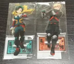 僕のヒーローアカデミア　東急コラボ　緑谷出久　爆豪勝己　アクリルスタンド　セット