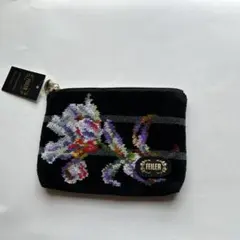 値下げしました！FEILER 花柄ポーチ 黒