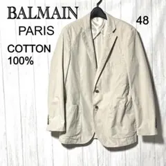バルマン コットン テーラードジャケット BALMAIN PARIS ストライプのサムネイル