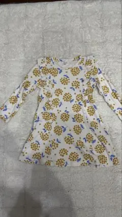 セラフ　花柄長袖ワンピース　100センチ