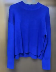 GLOBALWORK／メルティ袖ボタンスタンドプルオーバー