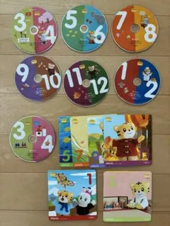 こどもちゃれんじ　ぽけっと　しまじろう　ベネッセ　幼児　2歳　3歳　DVD　7枚