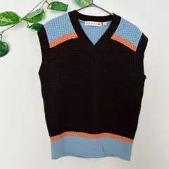 MARNI UNIQLOコラボ Vネックニットベスト レディース Mサイズ