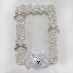 【88】トレカケース ホイップデコ B8 横入れ 硬質ケース ホイップ犬 クリア