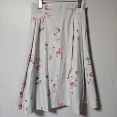 美品　ウィルセレクション　 花柄スカート スカート　アクシーズファム　 ペチスカのサムネイル