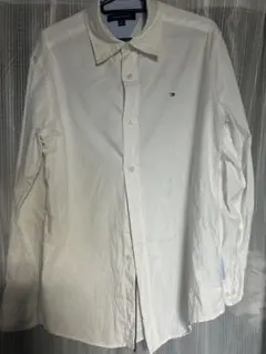 TOMMY HILFIGER 長袖シャツ ホワイト L/G メンズ　ワイシャツのサムネイル