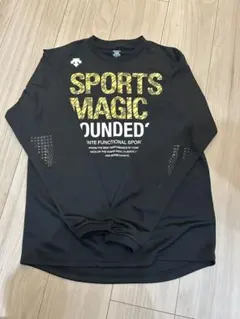 バレーボール　デサント　長袖ウェア　Sサイズ