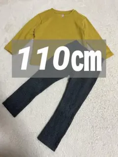 【送料込み】長袖トップス パンツ 110cm 2点セット UNIQLO 西松屋