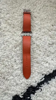 Apple Watch Hermès Noir レザーバンド ブラウン 箱付 - メルカリ
