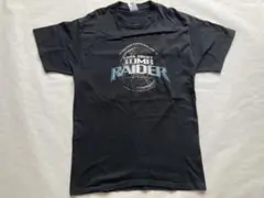 ヴィンテージ　古着　トゥームレイダー　映画　ムービー　アンジー　Tシャツ　黒 アンジェリーナ・ジョリー主演 映画 トゥームレイダー USA