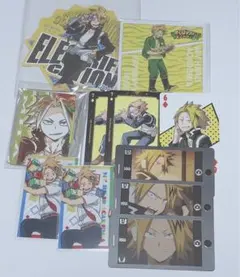 僕のヒーローアカデミア ヒロアカ 上鳴電気 箔押しトランプ スマコレ コースター