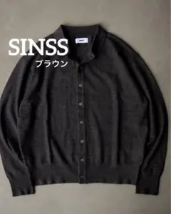 SINSS Knit polo cardigan / ニットポロカーディガン