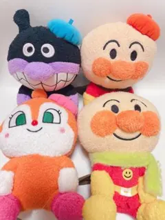 アンパンマン ぬいぐるみ 4体セット 新品未使用