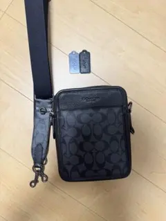 大人気‼️COACH シグネチャー ショルダーバッグ ブラック