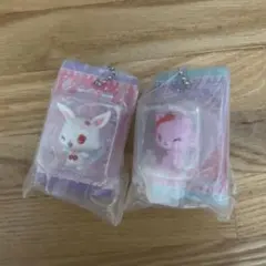 ジュエルペット　パッケージミニチュアチャーム　ルビー、ガーネット