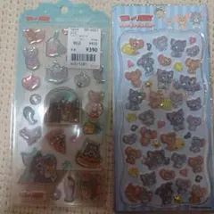 トムとジェリー　プチドロップステッカー 　ドロップジェリーシール　カミオジャパン