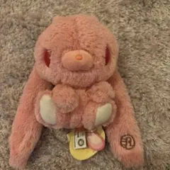汎用うさぎ フラッフィーverラージマスコット ピンク