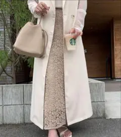 新品未使用⭐︎BLATE ニュアンスレースタイトスカート