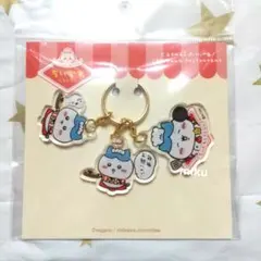 ちいかわ レストラン ハチワレの3種類のアクリルチャーム うさぎ
