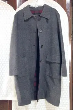 ロングコート灰色フリーサイズ