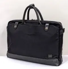 PORTER/ポーター/ブリーフケース/レザー切り替えし/本革/バッグ