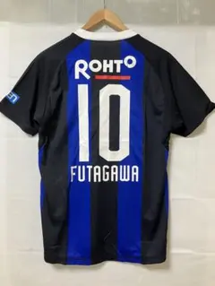 ガンバ大阪ユニフォーム　Panasonic サッカーシャツ　Sサイズのサムネイル