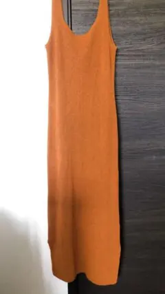 H&M 、ロングニットワンピース、S