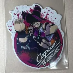 ジュリ ストリートファイター6 ステッカー B-SIDE LABEL