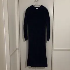 gelato pique ネイビー ロングワンピース