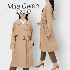 美品♡Mila Owen ミラオーウェン♡トレンチコート ベージュ サイズO