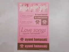 浜崎あゆみ Lovesongsステッカー
